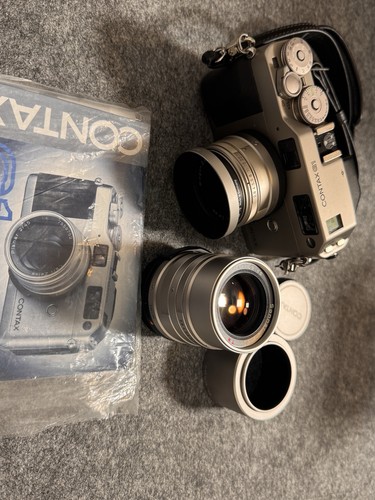Contax con obiettivo zeiss - g1,