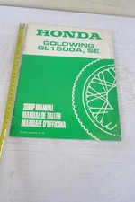 manuale officina Honda Goldwing GL 1500 SE 1998