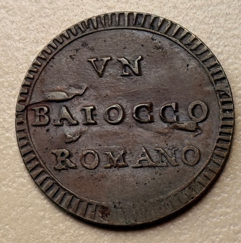 Baiocco romano 1797 - romano, nd