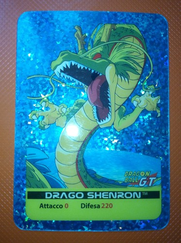 Edibas dragon ball card - dragon, gt