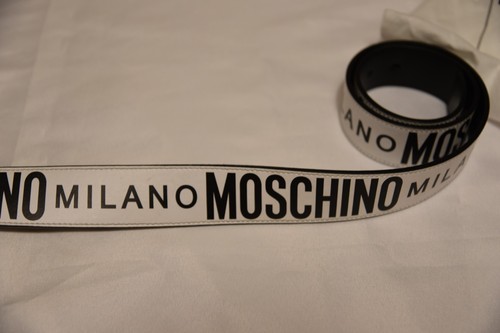 Cintura moschino leather - moschino,