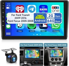 2G&64G 9" Autoradio Android per Ford Transit 2009-2016/Ford Focus 2005-2008