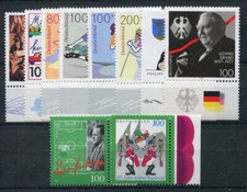Germania 1997 Mi. 1895-1904 MNH 100% Carnevale, Riformatore, Sport