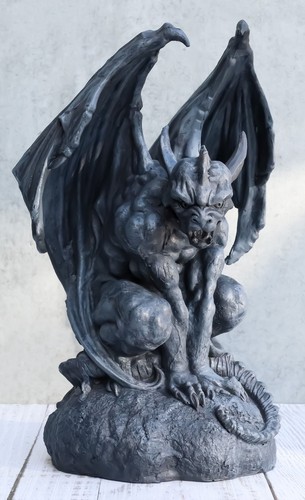 Statua gargoyle alato - statua,