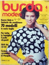 RIVISTA MAGAZINE BURDA MODEN 4