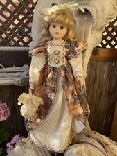 Vintage Porcelain Doll -