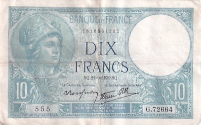 France francs minerve - francs,