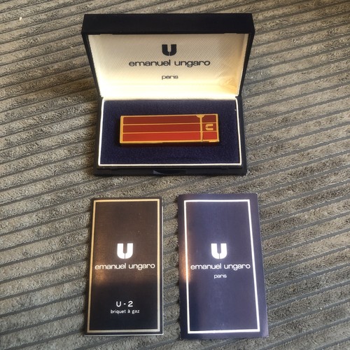 Emanuel ungaro vintage lighter - ungaro,
