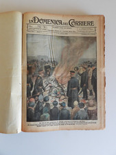 LA DOMENICA DEL CORRIERE - Annata completa 1922 rilegata