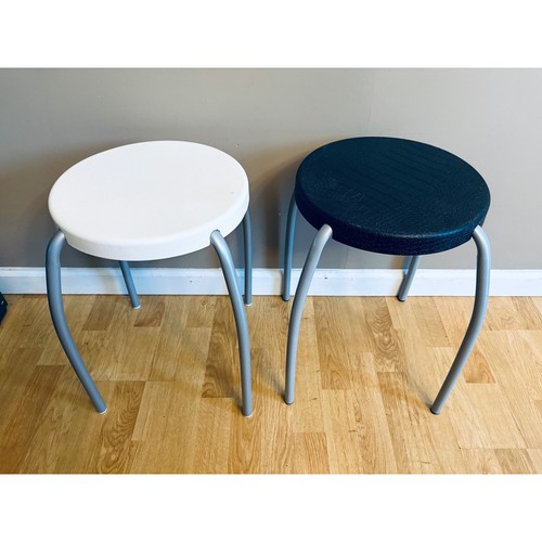Sgabelli impilabili vintage - sgabelli,