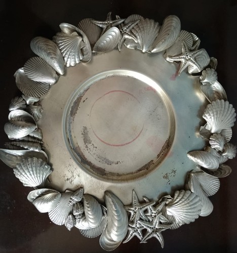 Centrotavola vassoio argento