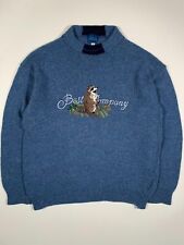 Rare Vintage Best Company Olmes Carretti Alpaca Wool Blend Raccoon Sweater