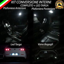 KIT LED INTERNI ALFA 159 SW CONVERSIONE COMPLETA + LED TARGA CANBUS 6000K
