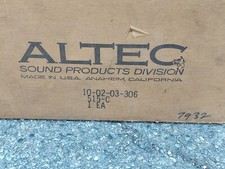 Altec scatola box - altec, vuoto