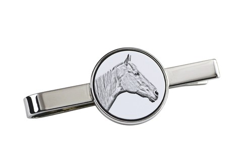 Spilla cravatta con cavallo - cravatta,