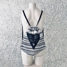 ZAINO ZAINETTO TESSUTO SACCHETTA CORDE FANTASIA ETNICA RE LEONE DISNEY