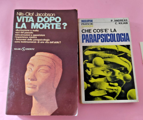 Libro parapsicologia vita - libro,