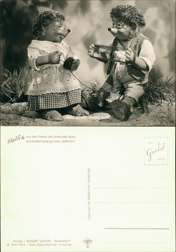 Cartolina mecki con - mecki,