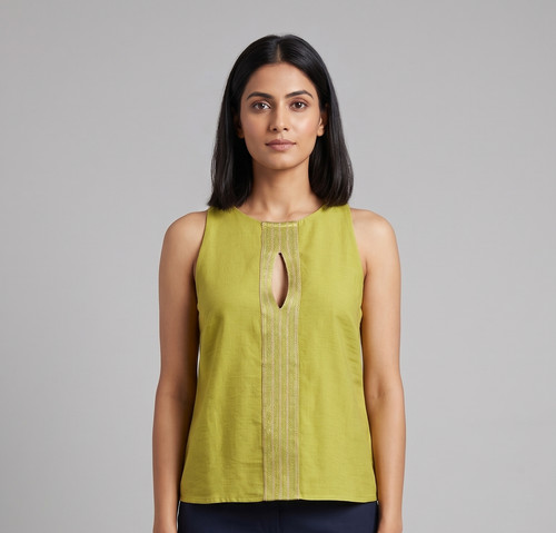 Aggél top donna verde - top,