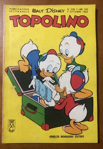 Topolino 358 figurine 1962 - figurine,