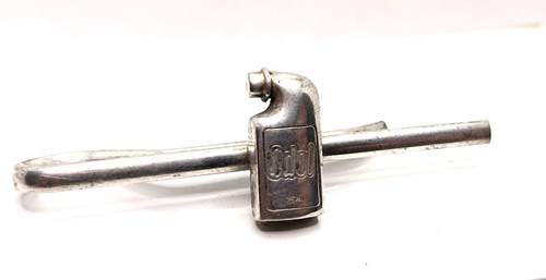 Pince cravate argent - pince,