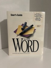 Microsoft Word: Guida per l'utente versione 6.0 - Microsoft Office 1994 brossura sigillata