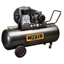Compressore aria elettrico 3HP 200 lt a cinghia Nuair B 3800B/3M/200 TECH