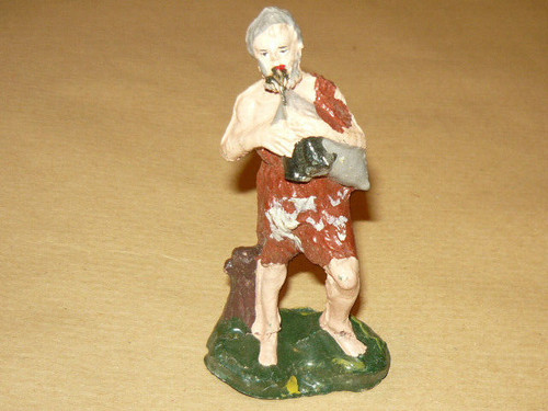 Statuina del presepe pastore - del,