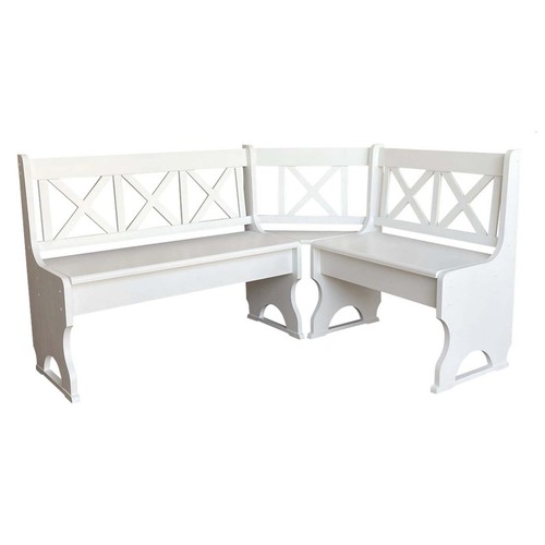 Panca angolare pino legno - panca,