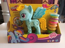 MLP G4 RAINBOW DASH PLAY-DOH STYLE SALON new sealed excellent very rare