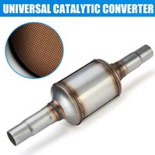 Catalizzatore universale KAT per VW AUDI OPEL fino a 2000 cc Ø45-55 mm 53 cm Euro-4 IT