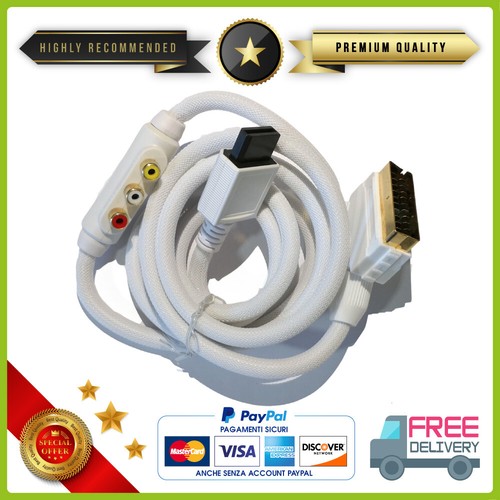 Cavo scart per wii nintendo - cavo,