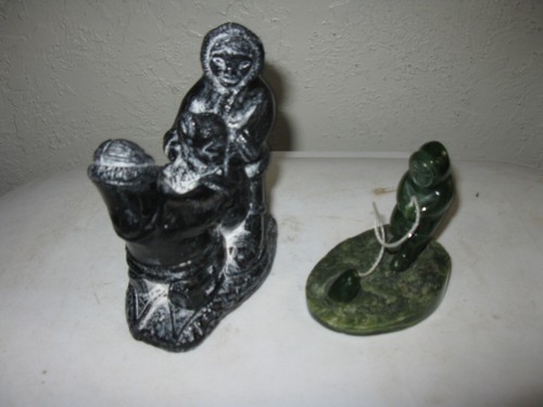 Vintage inuit eskimo craved - inuit,