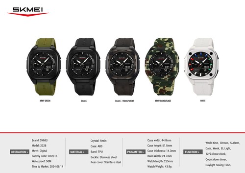 Orologio sportivo uomo con - orologio,