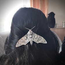 Fermaglio falena gotico - falena,