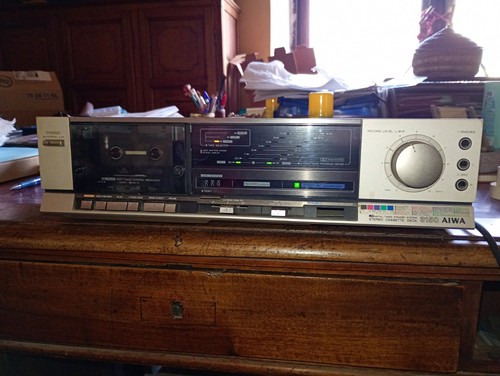 Aiwa ad3150 stereo cassette - aiwa,