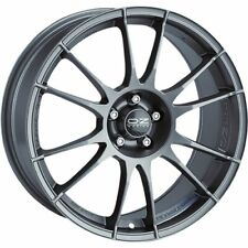CERCHIO IN LEGA OZ RACING ULTRALEGGERA OPACO GRAFITE ARGENTO 16X7 ET37 4X100