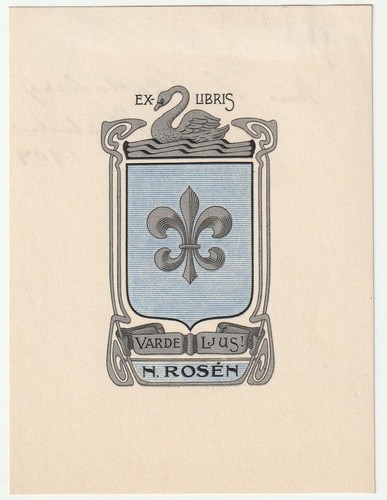Ella waldenström exlibris - ella,