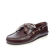 Timberland Classic Boat - Scarpe Da Barca In Nabuk Marrone - Taglia 41 [7.5 US 2