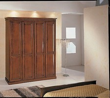 ARMADIO 4 ANTE CAMERA MATRIMONIALE ARTE POVERA