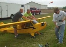 Scala 40% Piper Cub, 356 cm