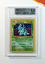 Pokemon BGS 8.5 Nidoqueen First Edition #7 Holo Jungle 1999 Italiano