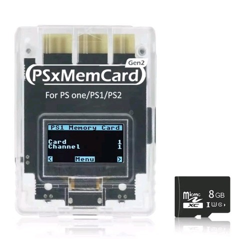 Psx memory card gen - 2, display