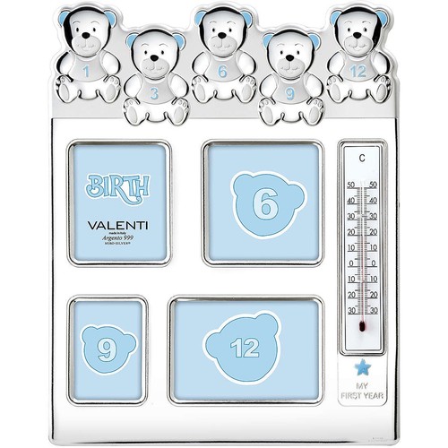 Cornice valenti bimbo argento - valenti,