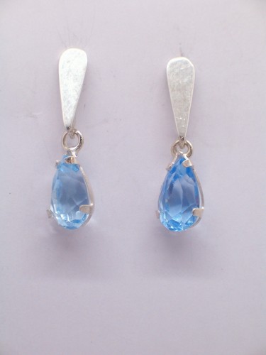 925 silver blue synthetic - 925,