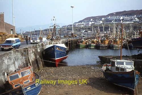 Photo fishing boats mallaig - -,