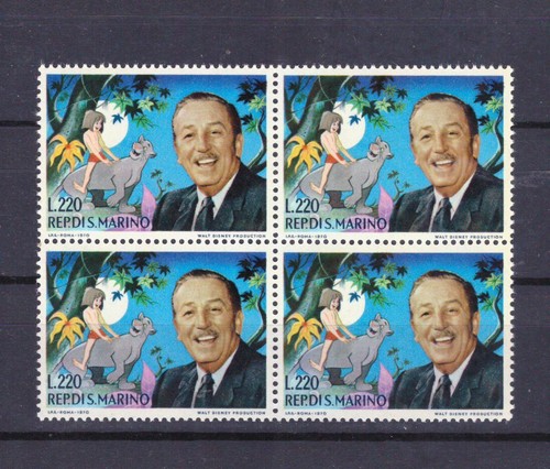1970 walt disney 220 lire - 1970, mnh