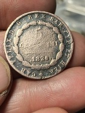 MONETA 5 CENTESIMI 1826 REGNO