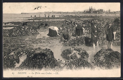 Dieppe pêche aux - la, crabes