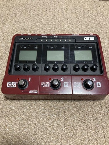 Zoom bass effects - and, amp